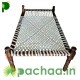 Kayathu Kattil Charpoy Rope Cot - கயித்து கட்டில்  Charpai | Cotton Rope Khatiya Charpai Single Bed Without Storage | Wooden Cot Bed | Khatiya-Khaat
