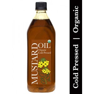 Organic Mustard Oil Kachi Ghani 1 Ltr