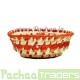 Panai Palm Leaf Peetal Round Fruit Bowl Panai Palm Leaf Peetal Round Fruit Bowl