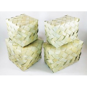 Panai Palm Leaf Sewing Box Mittai Petti For Packaging 100Nos