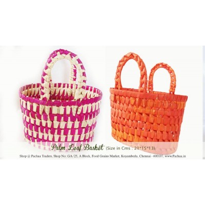 Panai Palm Leaf Basket Return Gifts