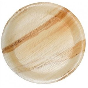Areca Leaf Disposable Plates (8 Inch) 50 Nos
