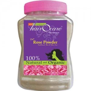 Hairocare Herbal Pure Rose Powder Natural Face Pack & Skin Treatment 75g