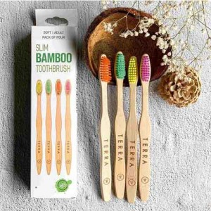 Bamboo Tooth Brush - Family Pack (குடும்ப பேக் பற்குச்சி) W