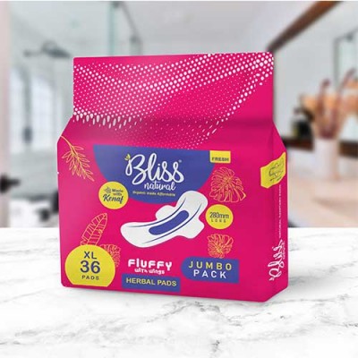 Bliss Pad Fluffy XL Jumbo (Pack of 34) Bliss Pad Fluffy XL Jumbo (Pack of 34)