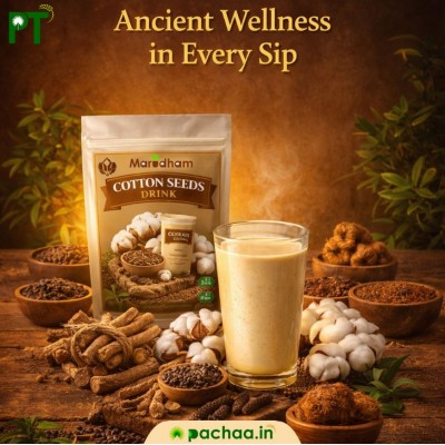 Cotton Seeds Malt 80G – Paruthi Paal Mix | Traditional Tamil Health Drink