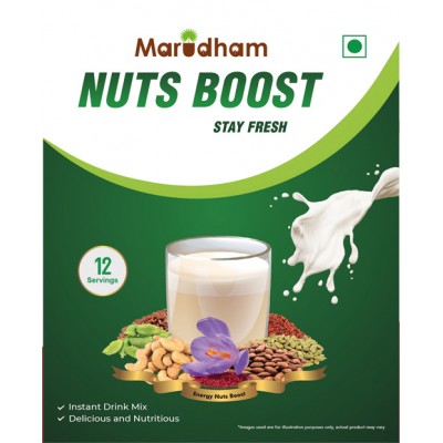Nuts Boost Drink Powder - Healthy Nuts Boost Drink 90g Nuts Boost Drink Powder - Healthy Nuts Boost Drink 90g