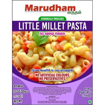 Little Millet Pasta 180g - Samai (சாமை) Little Millet Pasta 180g - Samai (சாமை)