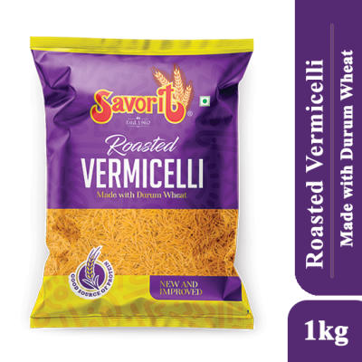 Savorit Roasted Semiya Vermicelli 1Kg - MADE WITH DURUM WHEAT Savorit Roasted Semiya Vermicelli 1Kg - MADE WITH DURUM WHEAT