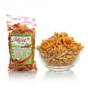 Millet Crispy Snacks - Homemade Masala 55g 