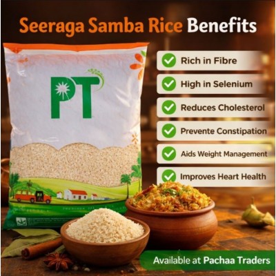 Organic Seeraga Samba Rice RAW W